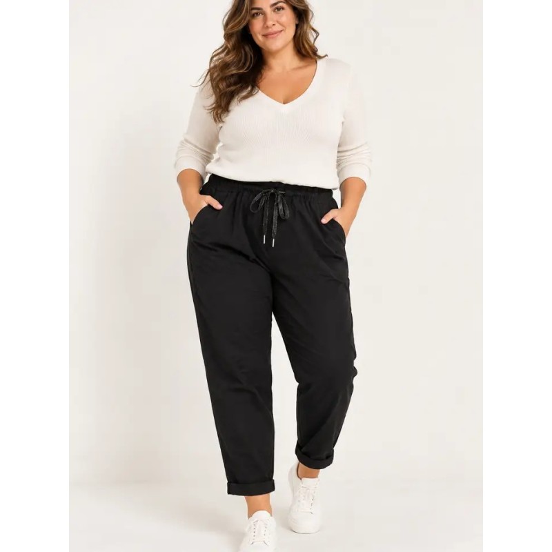 Pantalon « MAGIQUE » Grande Taille Femme | Shop Smoking