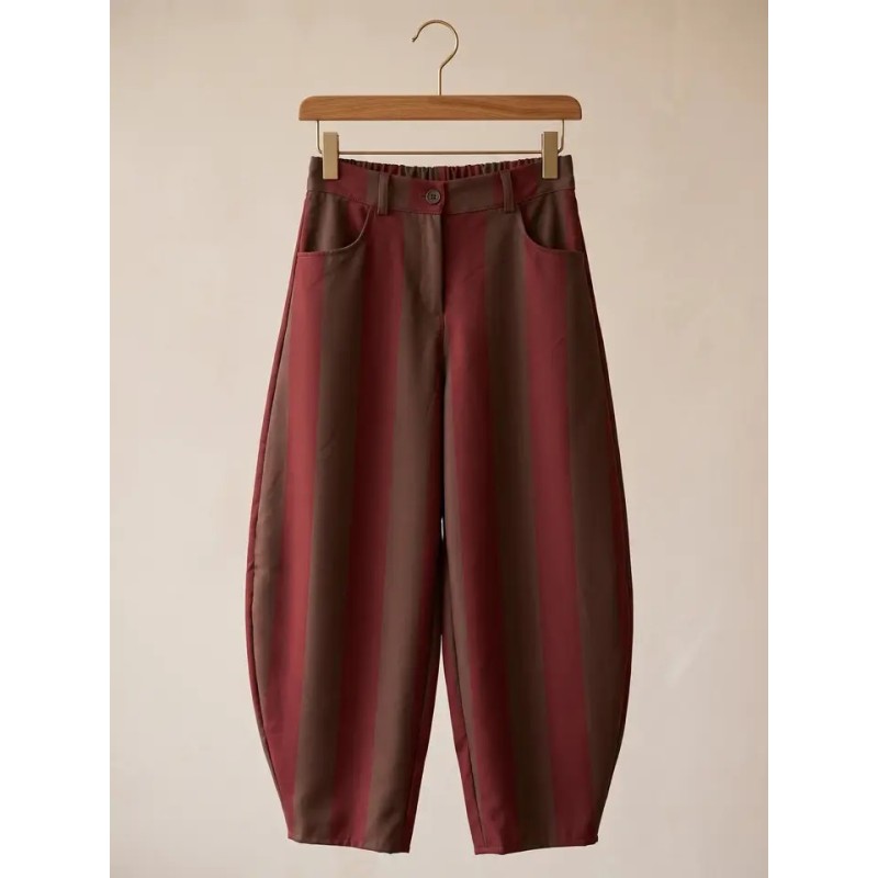 Pantalon Ballon à Rayures Femme – Style Tendance | Shop Smoking