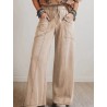 Pantalon Rétro Gris Fumé Taille Haute | Shop Smoking
