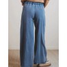 Pantalon Rétro Gris Fumé Taille Haute | Shop Smoking