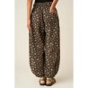 Pantalon Barrel à Imprimé Floral Discret | Shop Smoking