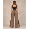 Pantalon Large en Coton Motif Mosaïque Bohème | Shop Smoking
