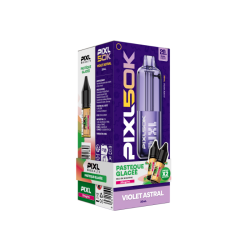 PIXL 50K Violet Astral Pastèque Glacée 20mg 2x10ml – Nic Salt
