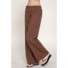 Pantalon Long Droit Imprimé à Pois | Shop Smoking