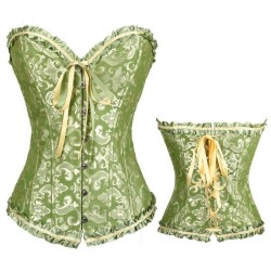 Body Gainant Corset Vintage Lacé Sous-Poitrine | Shop Smoking