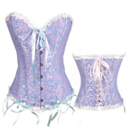 Body Gainant Corset Vintage Lacé Sous-Poitrine | Shop Smoking