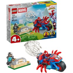 LEGO Marvel 11206 – Spidey Moto contre Rhino | 61 pièces