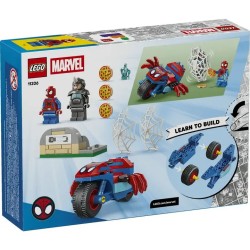 LEGO Marvel 11206 – Spidey Moto contre Rhino | 61 pièces