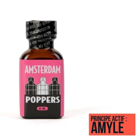 Poppers Amsterdam 25 ml – Grand Format Amsterdam