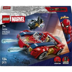 LEGO Marvel 76336 – Spider-Man contre Wolverine vénomisé