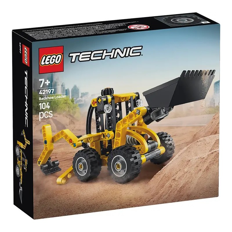 LEGO Technic 42197 – Tractopelle 104 pièces