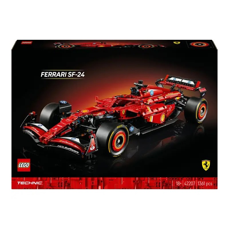 LEGO Technic 42207 Ferrari SF-24 F1 – 1361 pièces