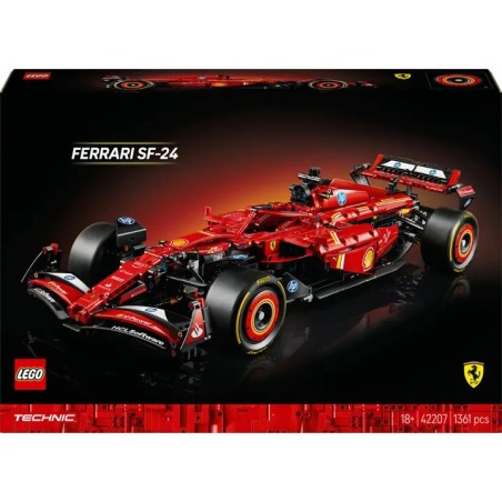 LEGO Technic 42207 Ferrari SF-24 F1 – 1361 pièces