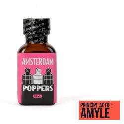 Poppers Amsterdam 25 ml X18 – Pack de 18 Flacons Grand Format