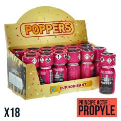 Poppers Amsterdam 13 ml X18 – Pack 18 Flacons Pro