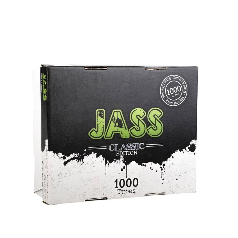 JASS King Size Box 1000 – Boîte de 1000 tubes à cigarettes