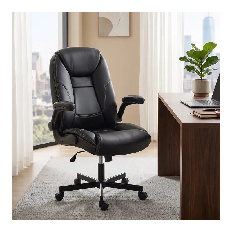 Chaise de Bureau Ergonomique Noire – Confort et Design