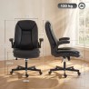 Chaise de Bureau Ergonomique Noire – Confort et Design