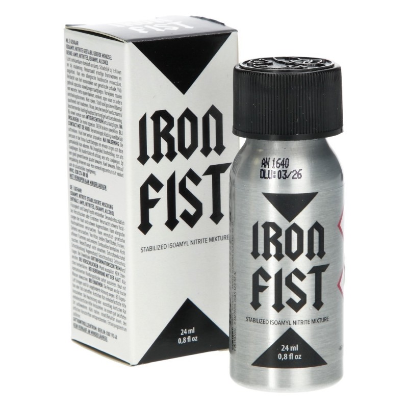 Poppers Iron Fist 24 ml – Grand Format Puissant