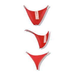 String Dentelle et Strass Femme – Lot de 12 M et L