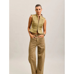 Jean Balloon Toxik3 Léopard Femme – Denim Stretch