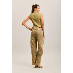 Jean Balloon Toxik3 Léopard Femme – Denim Stretch