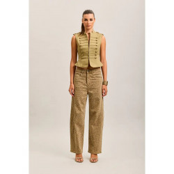 Jean Balloon Toxik3 Léopard Femme – Denim Stretch