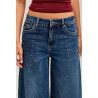 Jean Extra-Large Toxik3 Femme avec Clous – Denim Stretch