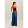 Jean Extra-Large Toxik3 Femme avec Clous – Denim Stretch