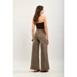 Toxik3 Jean Large Femme Extensible – Pantalon Tendance