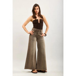 Toxik3 Jean Large Femme Extensible – Pantalon Tendance