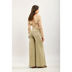 Toxik3 Jean Large Femme Extensible – Pantalon Tendance