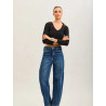 Toxik3 Jean Ballon Femme en Denim Stretch