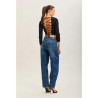 Toxik3 Jean Ballon Femme en Denim Stretch