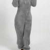 Combinaison Sherpa Femme Zippée à Capuche – Polaire Douce