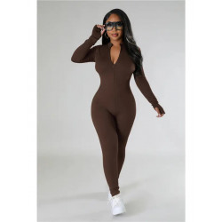 Combinaison Moulante Femme Zippée et Doublée Polaire