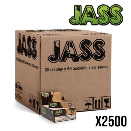 Feuilles à Rouler JASS Brown – Carton de 50 boîtes