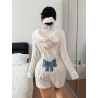 Combinaison Courte Sherpa Femme à Capuche – Nœud au Dos