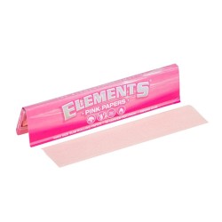 Papier à rouler Elements Pink – Display de 50 livrets (Sans normes)