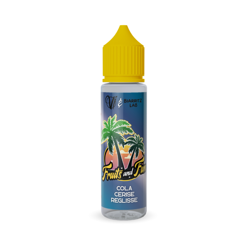 Cola Cerise Réglisse Fruits And Fun 50ml – Vape Institut & Biarritz Lab