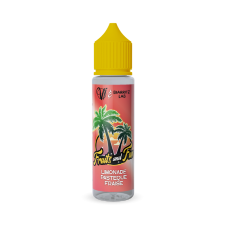 Limonade Pastèque Fraise Fruits And Fun 50ml – Vape Institut & Biarritz Lab
