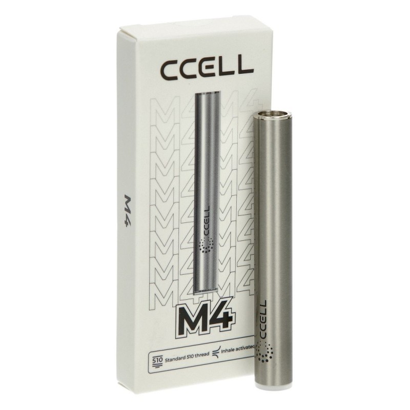 Batterie CCELL M4 Silver | Batterie 510 USB-C 290mAh