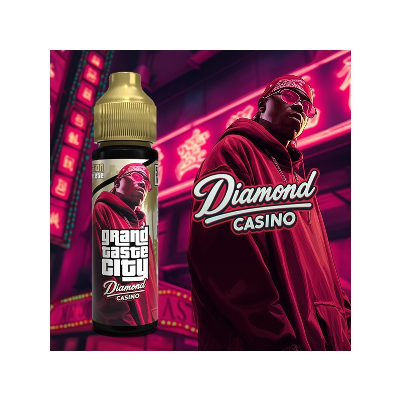 💎🎰 Diamond Casino Grand Taste City Cloud Vapor 50 ml - 0 mg