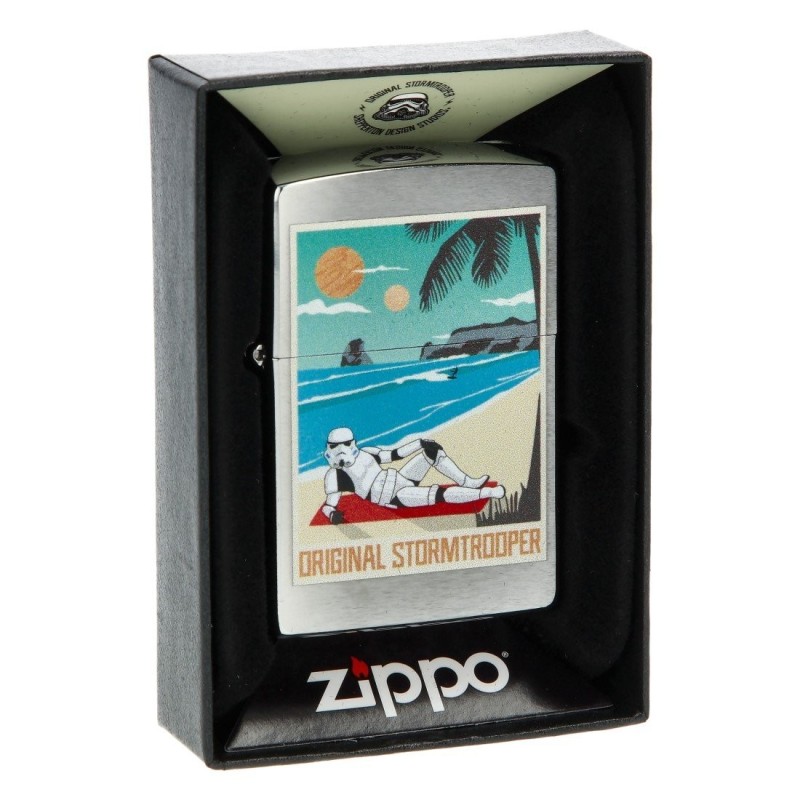 Zippo Original Stormtrooper Beach Design – Briquet Rechargeable