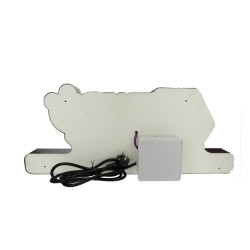 Enseigne Lumineuse Woobee CBD – Noire