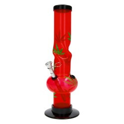 Bang Acry Neon Colored Hemp Green Leaf 30cm