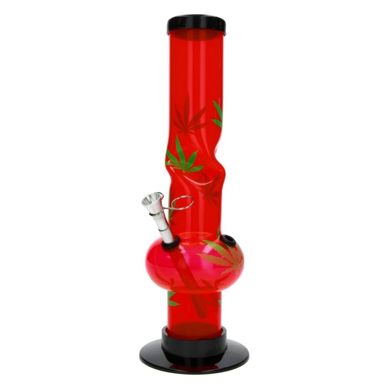 Bang Acry Neon Colored Hemp Green Leaf 30cm