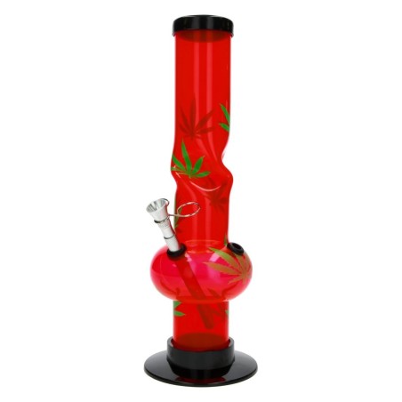 Bang Acry Neon Colored Hemp Green Leaf 30cm