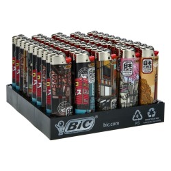 Briquet BIC Tokyo Travels – Lot de 50