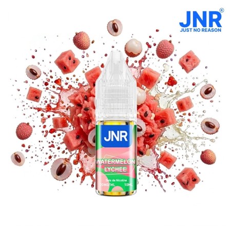 E-Liquide JNR Watermelon Lychee 20mg 10ml - Frais & Exotique